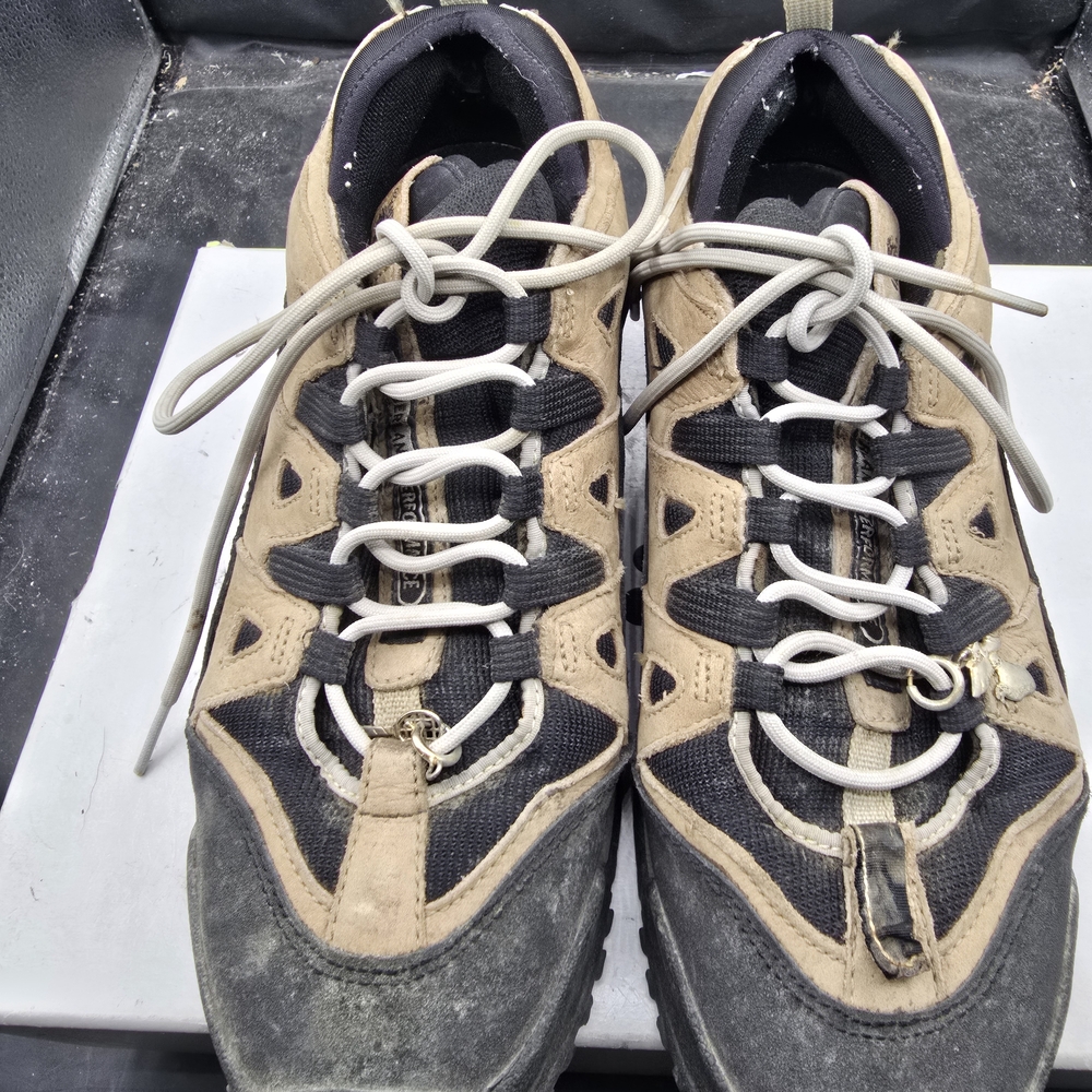 Timberland Black and Tan Athletic Shoes